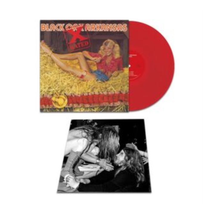 BLACK OAK ARKANSAS - X RATED (RED VINYL/REISSUE)