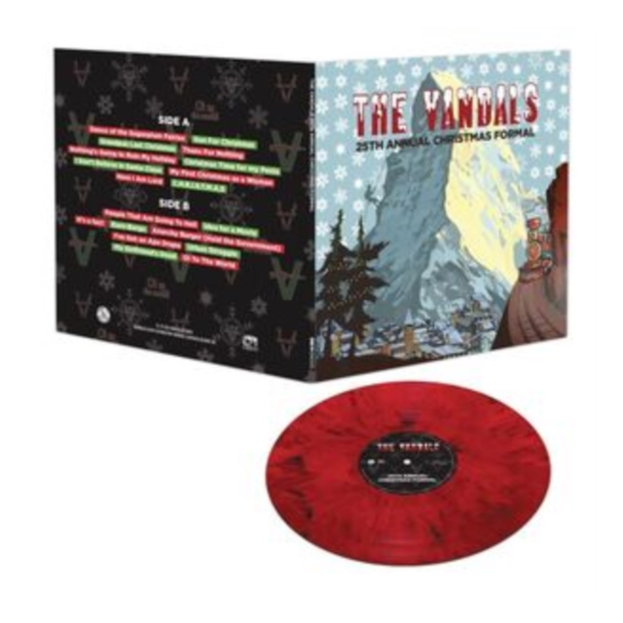 VANDALS - 25TH ANNUAL CHRISTMAS FORMAL (RED & BLACK MARBLE VINYL)