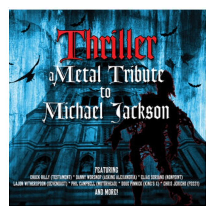 VARIOUS ARTISTS - THRILLER - A METAL TRIBUTE TO MICHAEL JACKSON (RED/BLUE SPLATTER VINYL)