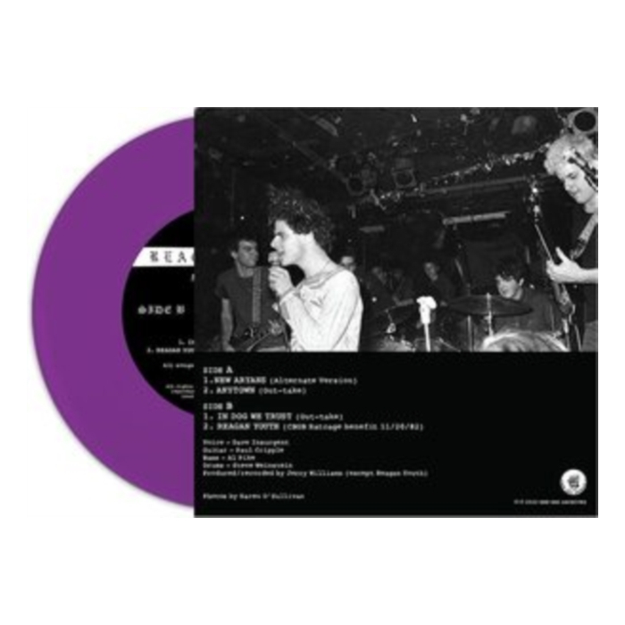 REAGAN YOUTH - NEW ARYANS (PURPLE 7INCH)