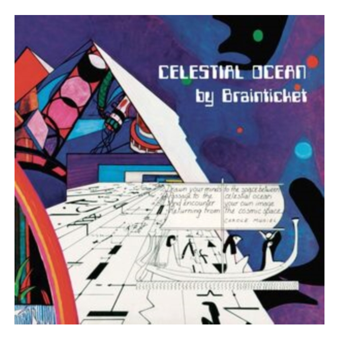 BRAINTICKET - CELESTIAL OCEAN (BLUE/RED VINYL)