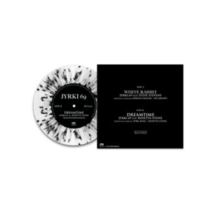 JYRKI 69 - WHITE RABBIT (BLACK/WHITE SPLATTER 7INCH)