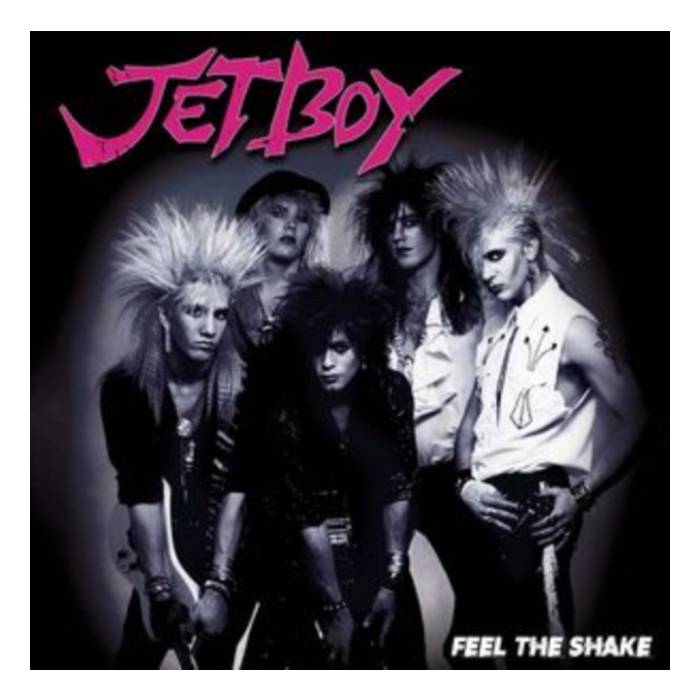 JETBOY - FEEL THE SHAKE (PINK/BLACK SPLATTER VINYL)