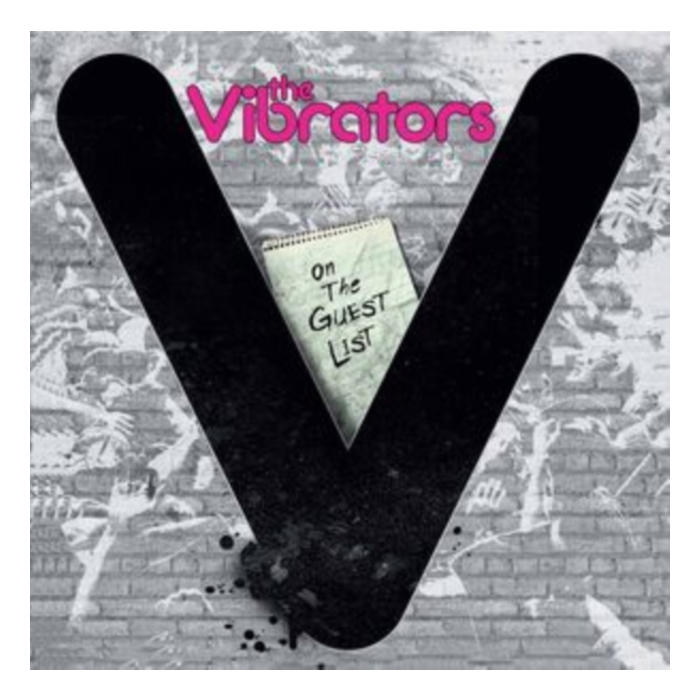 VIBRATORS - ON THE GUEST LIST (PINK/BLACK SPLATTER VINYL)