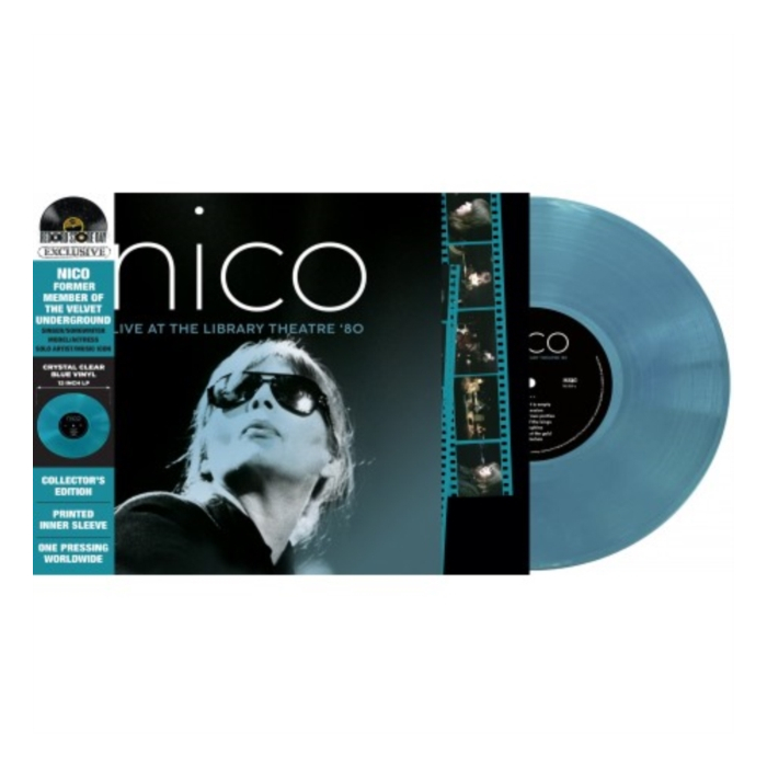 NICO - LIVE AT THE LIBRARY THEATRE '80 (DELUXE/CRYSTAL CLEAR LIGHT BLUE VINYL) (RSD)