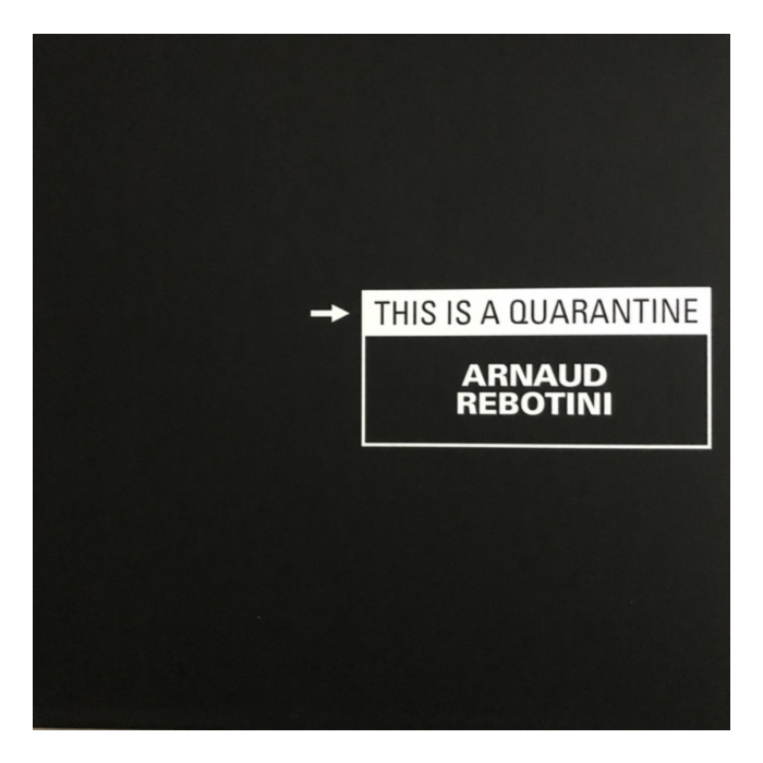 ARNAUD REBOTINI - THIS IS A QUARANTINE (4LP)