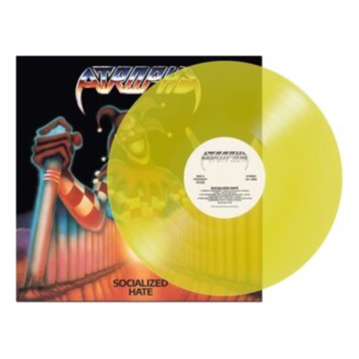 ATROPHY - SOCIALIZED HATE (CLEAR YELLOW VINYL) (I)