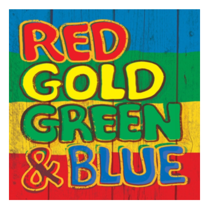 RED GOLD GREEN & BLUE - RED GOLD GREEN & BLUE