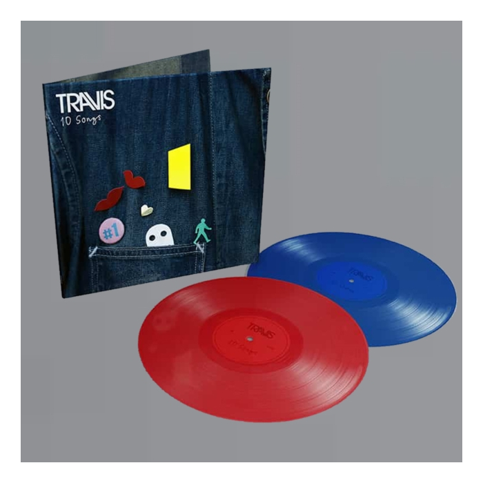 TRAVIS - 10 SONGS (DELUXE/RED & BLUE VINYL) (I)