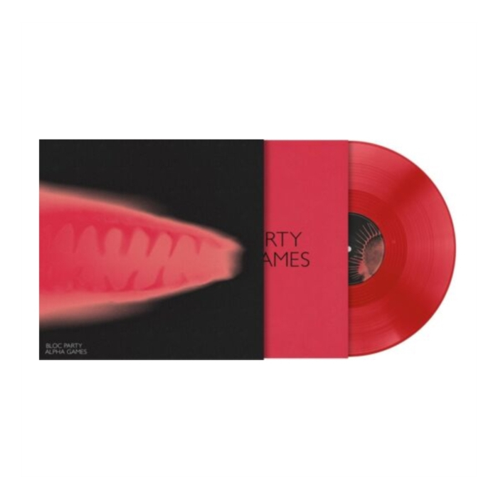 BLOC PARTY - ALPHA GAMES (RED VINYL) (I)