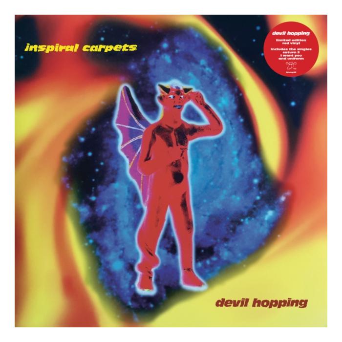 INSPIRAL CARPETS - DEVIL HOPPING (RED VINYL/140G) (I)