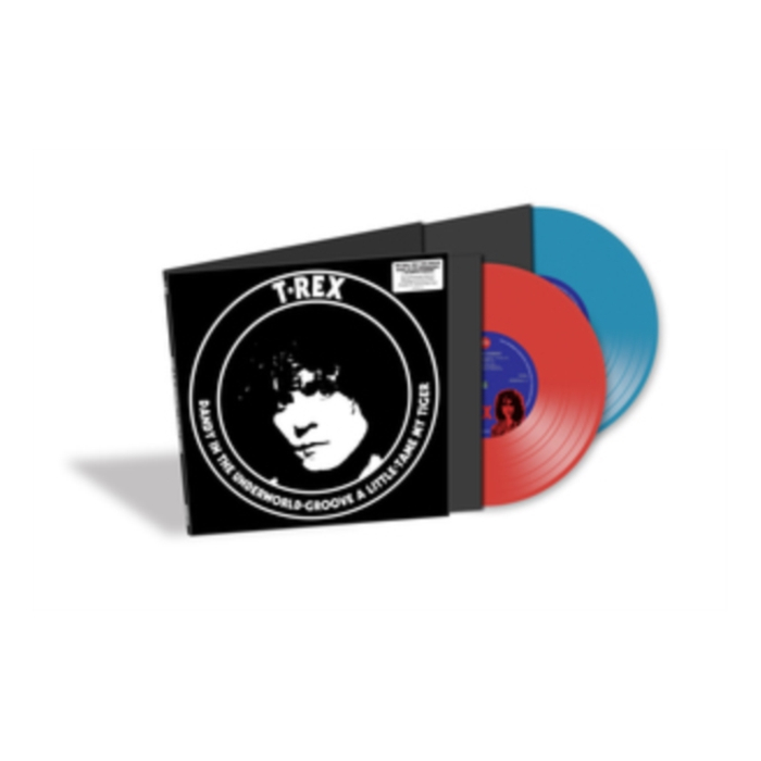 T. REX - DANDY IN THE UNDERWORLD (RED & BLUE VINYL)