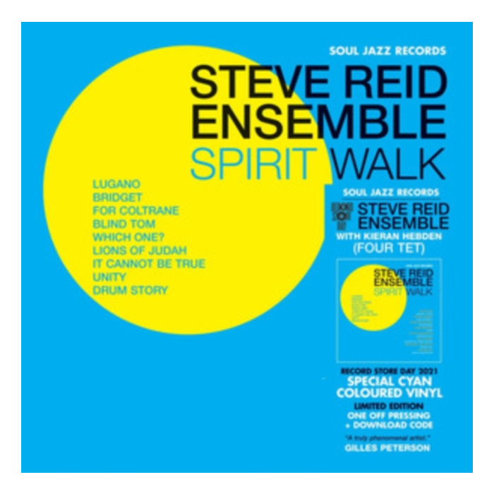 STEVE REID ENSEMBLE (FEAT. KIERAN HEBDEN) - SPIRIT WALK (2LP/DL CARD)