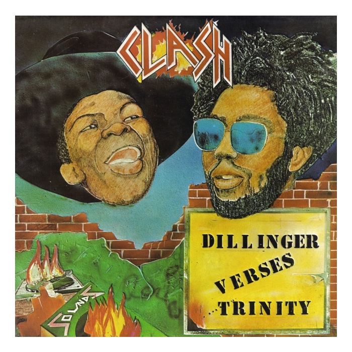 DILLINGER VS TRINITY - CLASH (RED VINYL)