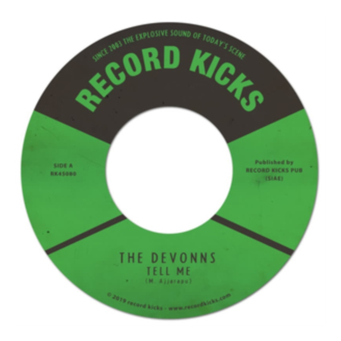 DEVONNS - TELL ME B/W TELL ME (INSTRUMENTAL)