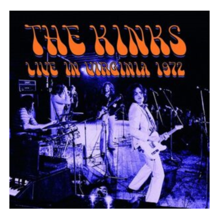 KINKS - LIVE IN VIRGINIA 1972 (2LP/ORANGE VINYL)