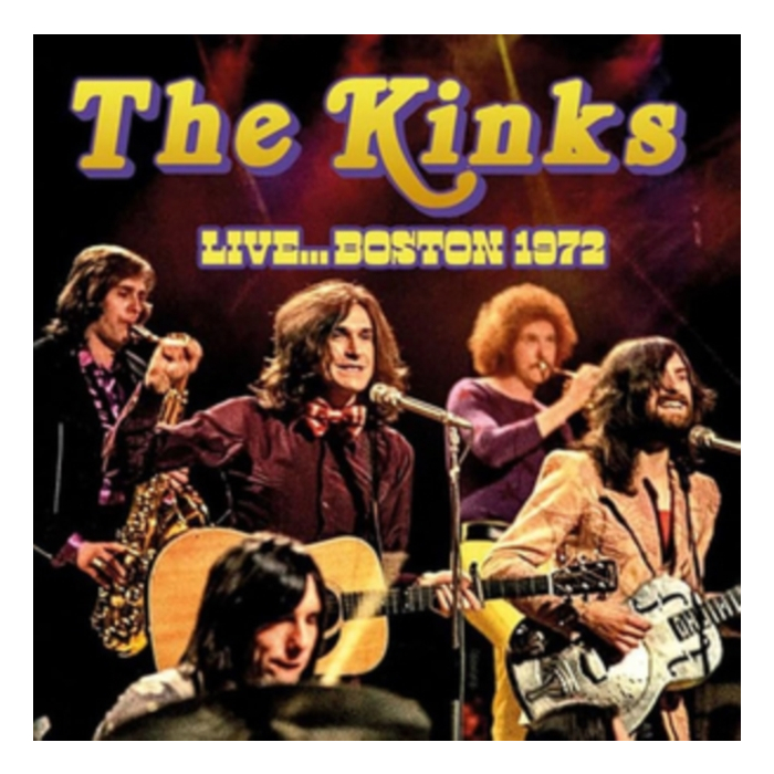 KINKS - LIVE IN BOSTON (YELLOW VINYL)