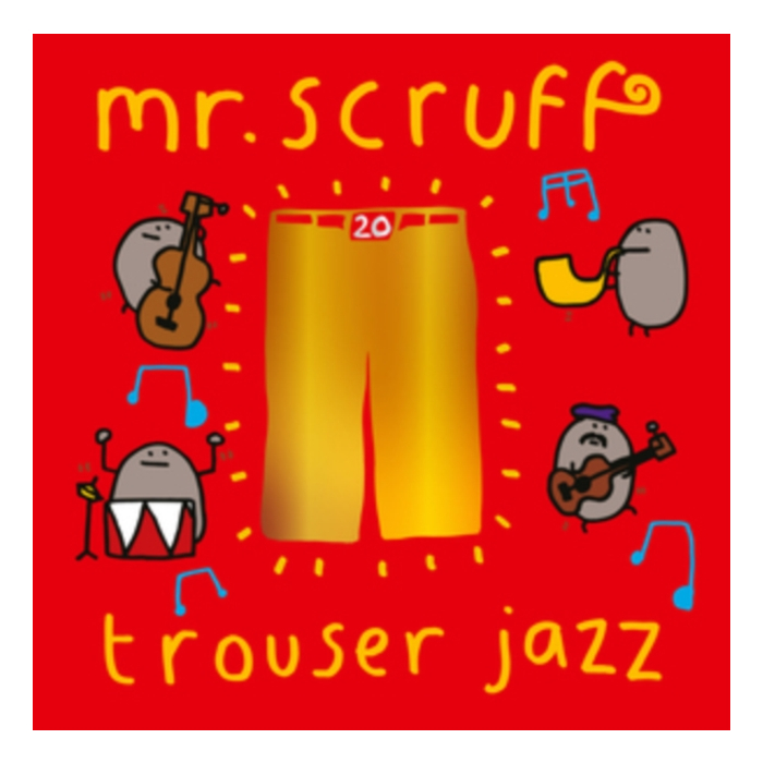 MR. SCRU - TROUSER JAZZ (20TH ANNIVERSARY EDITION) (BLUE & RED VINYL)