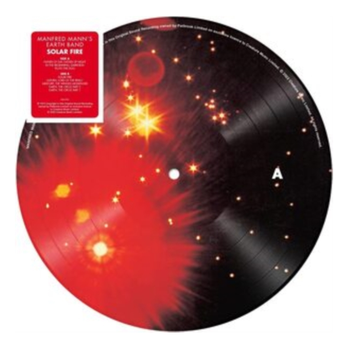 MANFRED MANN'S EARTH BAND - SOLAR FIRE (PICTURE DISC)