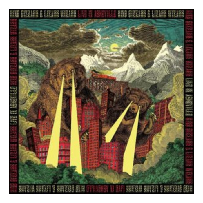 KING GIZZARD & THE LIZARD WIZARD - LIVE IN ASHEVILLE ‘19 (US FUZZ CLUB OFFICIAL BOOTLEG) (3LP/180G/DELUXE/GREEN