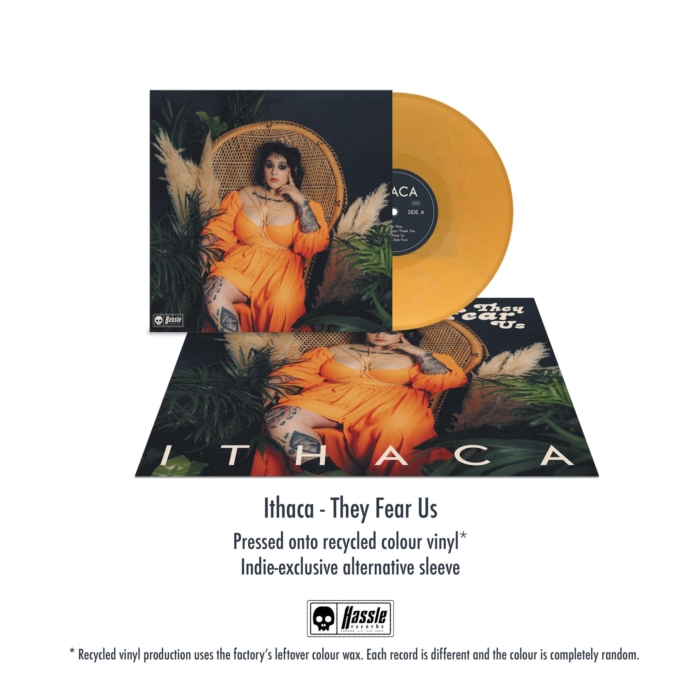 ITHACA - THEY FEAR US (RECYCLED COLOR VINYL/ALTERNATIVE COVER) (I)