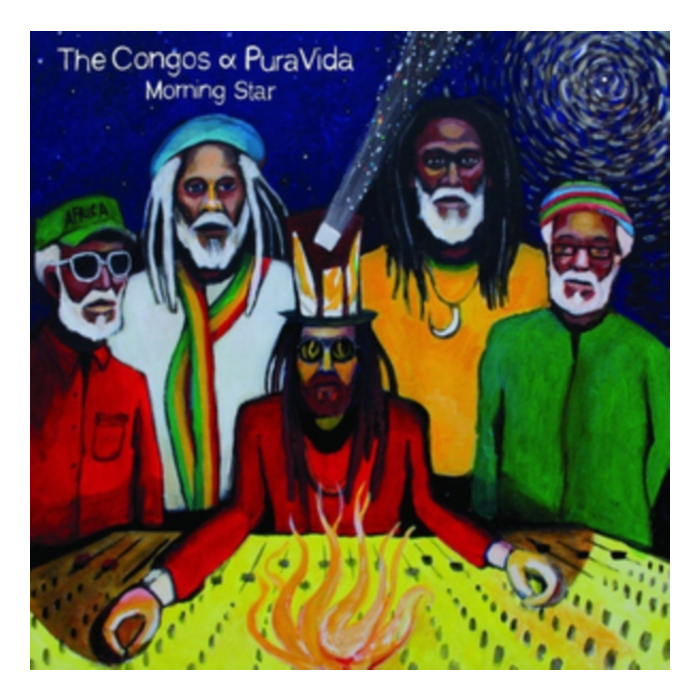 CONGOS & PURA VIDA - MORNING STAR (180G/PURPLE-PINK-WHITE MARBLED VINYL)