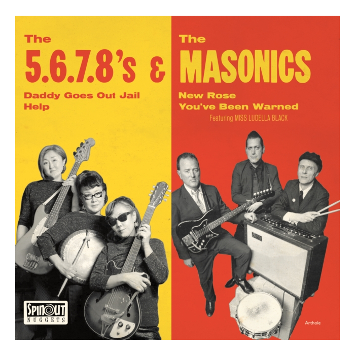 5.6.7.8'S & THE MASONICS - JAPAN TOUR EP