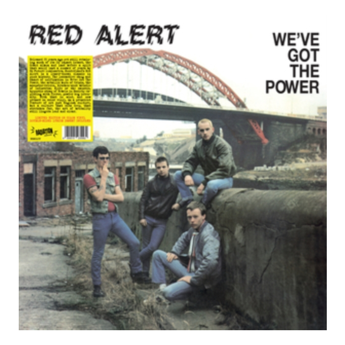 RED ALERT - WE'VE GOT THE POWER (YELLOW VINYL)