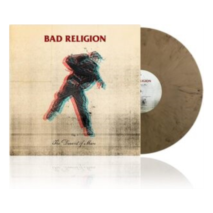 BAD RELIGION - DISSENT OF MAN (GOLD & BLACK MARBLED VINYL)