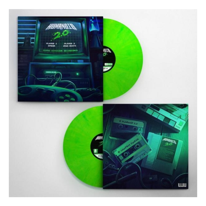 EPROM & ZEKE BEATS - HUMANOID 2.0 (GREEN VINYL)