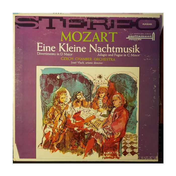 Preowned - Czech Chamber Orchestra, Josef Vlach, Wolfgang Amadeus Mozart - Eine Kleine Nachtmusik / Divertimento In D / Adagio And Fugue