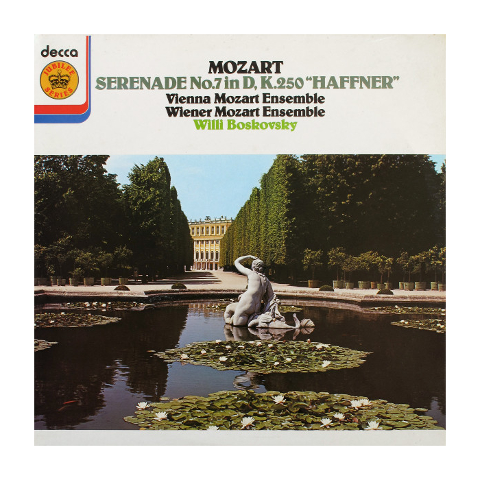 Preowned - Mozart*, Vienna Mozart Ensemble* = Wiener Mozart Ensemble, Willi Boskovsky ‎– Serenade No.7 In D, K.250 "Haffner"