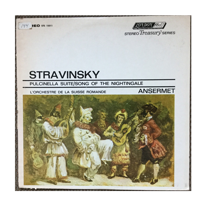 Preowned - Igor Stravinsky - Ernest Ansermet, L'Orchestre De La Suisse Romande - Pulcinella Suite / Song Of The Nightingale 