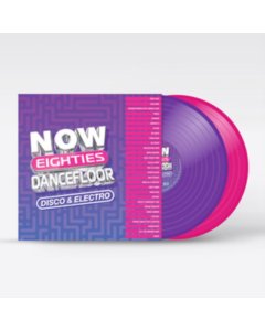 VARIOUS ARTISTS - NOW! THAT'S WHAT I CALL 80S DANCEFLOOR: DISCO & ELECTRO (2LP/1-PURPLE/1-PINK VINYL)