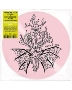 TROPICAL FUCK STORM & KING GIZZARD & THE LIZARD WIZARD - SATANIC SLUMBER PARTY (PINK SILKSCREENED VINYL)