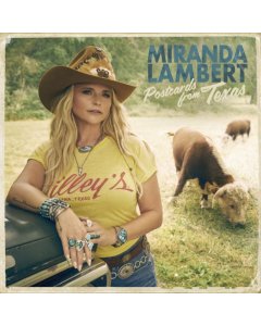 LAMBERT,MIRANDA - POSTCARDS FROM TEXAS (X) (SEA BLUE VINYL/2LP)