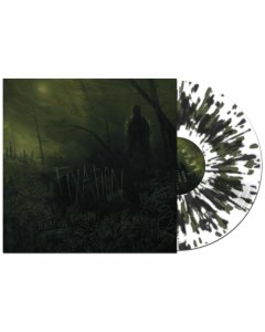 EMBER. THE ASH - FIXATION (WHITE W/ BLACK & FOREST GREEN SPLATTER VINYL)