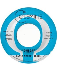 BLACK MARKER BRASS - OMEGA