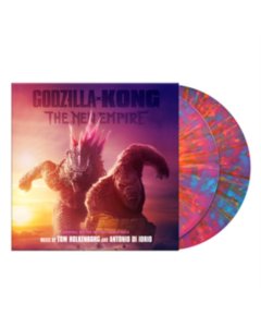 VARIOUS ARTISTS - GODZILLA X KONG: THE NEW EMPIRE (2LP/PINK BLUE SWIRL VINYL)