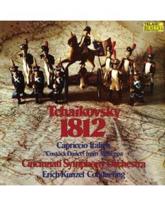 KUNZEL,ERICH/CINCINNATI SYMPHONY ORCHESTRA - TCHAIKOVSKY: 1812 OVERTURE, CAPRICCIO ITALIEN, COSSACK DANCE FROM MAZE (LP)