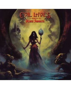 VARIOUS ARTISTS - EVIL LIVES - A TRIBUTE TO BLACK SABBATH RIOUS (GOLD VINYL)