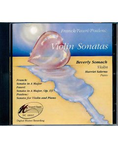 Franck, Faure, Poulenc - Violin Sonatas