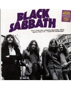 Black Sabbath - Live From The Ontario Speedway Park, April 6th 1974: KLOS-FM Broadcast (ltd. 500 copies made) (purple vinyl)