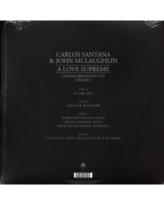 Carlos Santana, John McLaughlin - A Love Supreme Volume 2: Chicago Broadcast 1973 (2xLP)