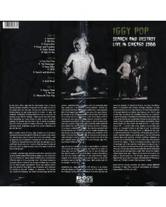 Iggy Pop - Search And Destroy: Live In Chicago 1988 (2xLP)