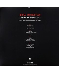 Bruce Springsteen - Sweden Broadcast 1988: Olympic Stadium Stockholm 03/07/88 (ltd. ed.) (2xLP) (white vinyl)