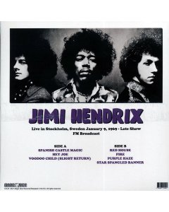 Jimi Hendrix - Live In Stockholm January 9, 1969 Late Show FM Broadcast