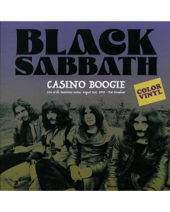 Black Sabbath - Casino Boogie: Live At The Montreux Casino, August 31st 1970 FM Broadcast (colored vinyl)