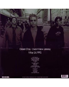 Green Day - New Jersey Live 1992 (180g) (colored vinyl)