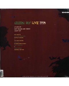 Green Day - Live 1994: East Orange, New Jersey (180g) (colored vinyl)